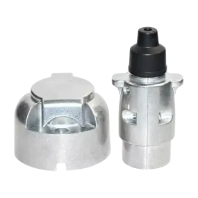 12V 7-Pin Trailer Plug Socket Set Aluminium