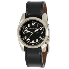 A-11t Americana Officers Edition - Onyx Black Dial- 199hhp Black Shell Cordovan W/ Sheen Leather Band