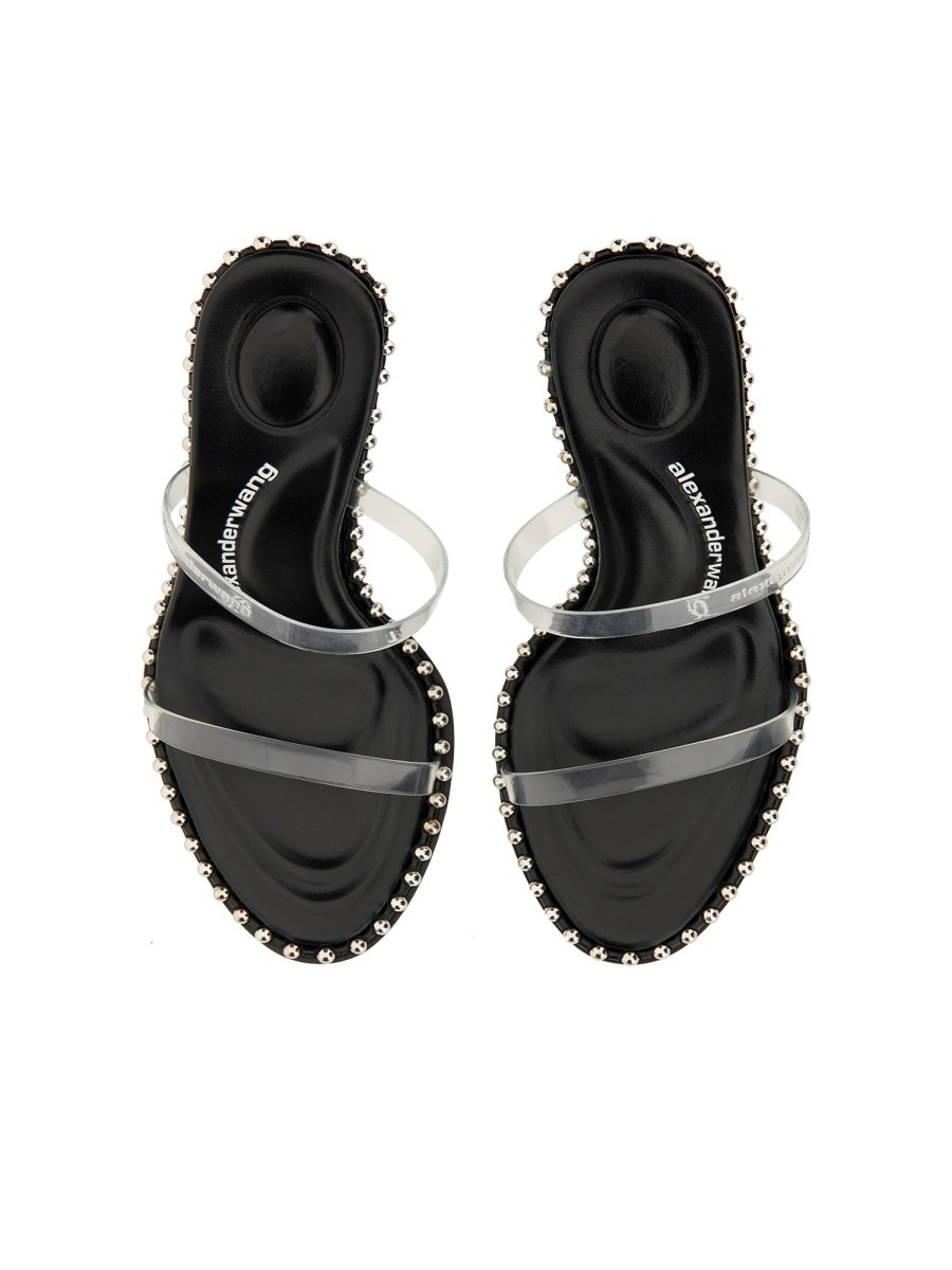 ALEXANDER WANG      SANDALO NOVA 85 IN PVC
