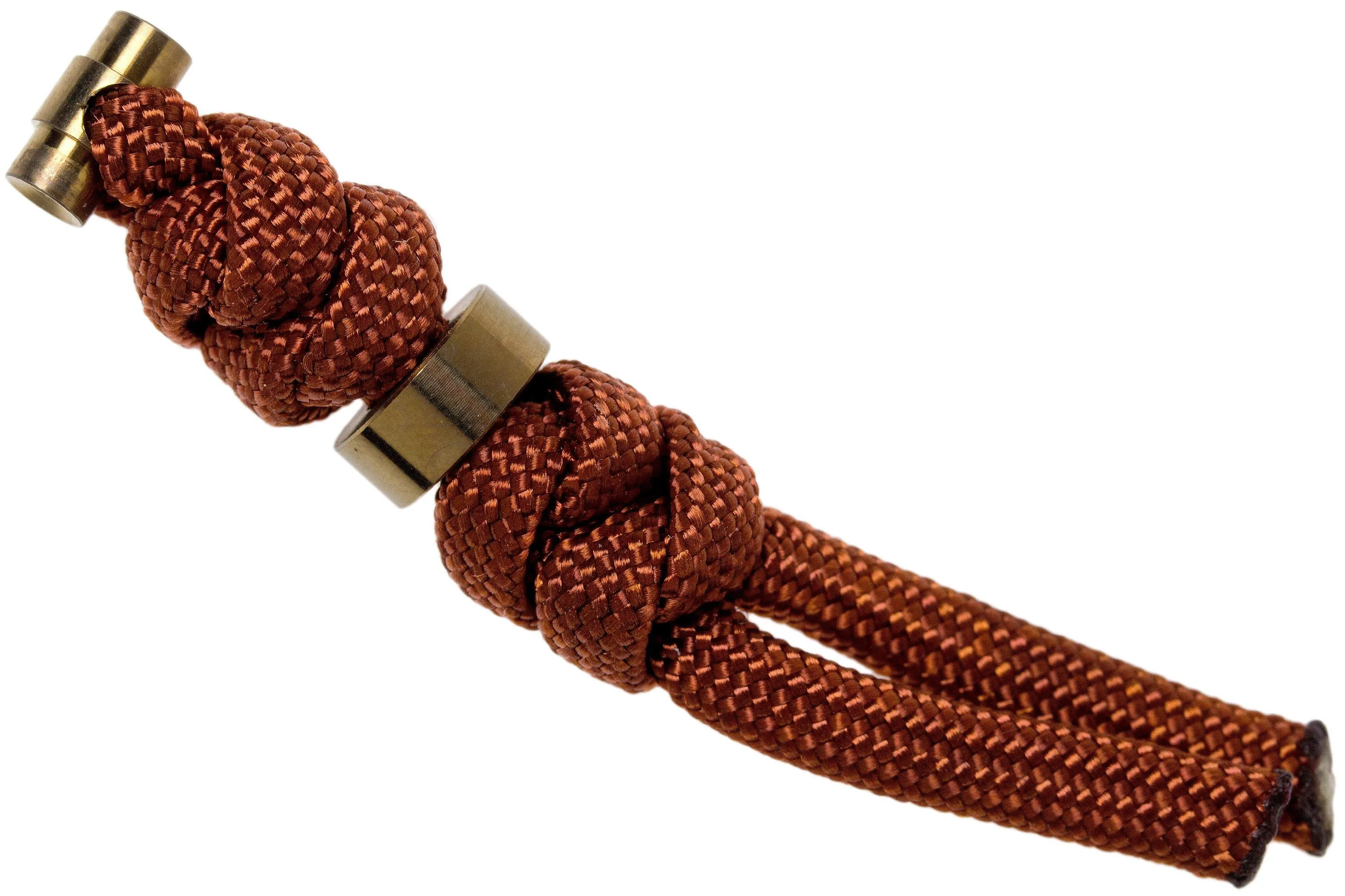 Chris Reeve Small Sebenza Lanyard with bead rust/gold S31-7055