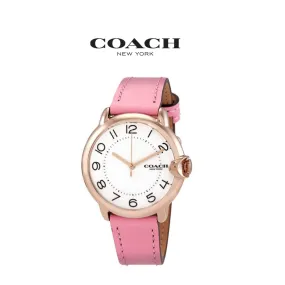 Coach Women's Arden White Dial Watch