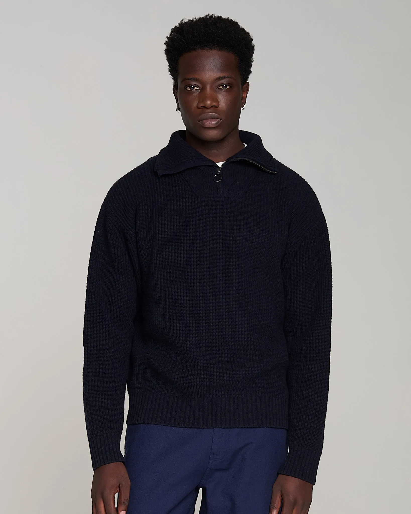 Fly Deck Sweater Delta Navy