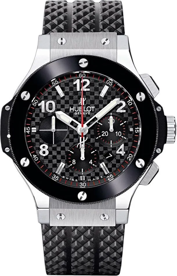 Hublot Big Bang Original Steel Ceramic Black Dial Men 44mm