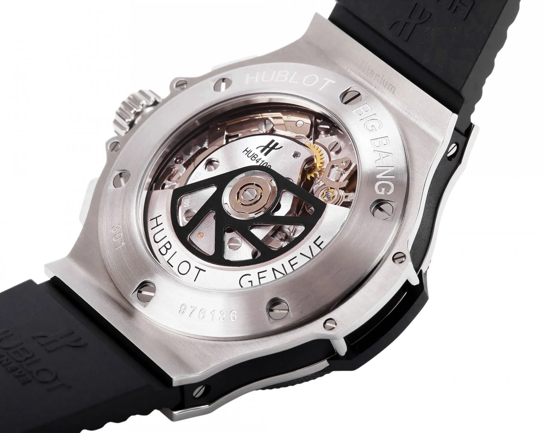 Hublot Big Bang Original Steel Ceramic Black Dial Men 44mm