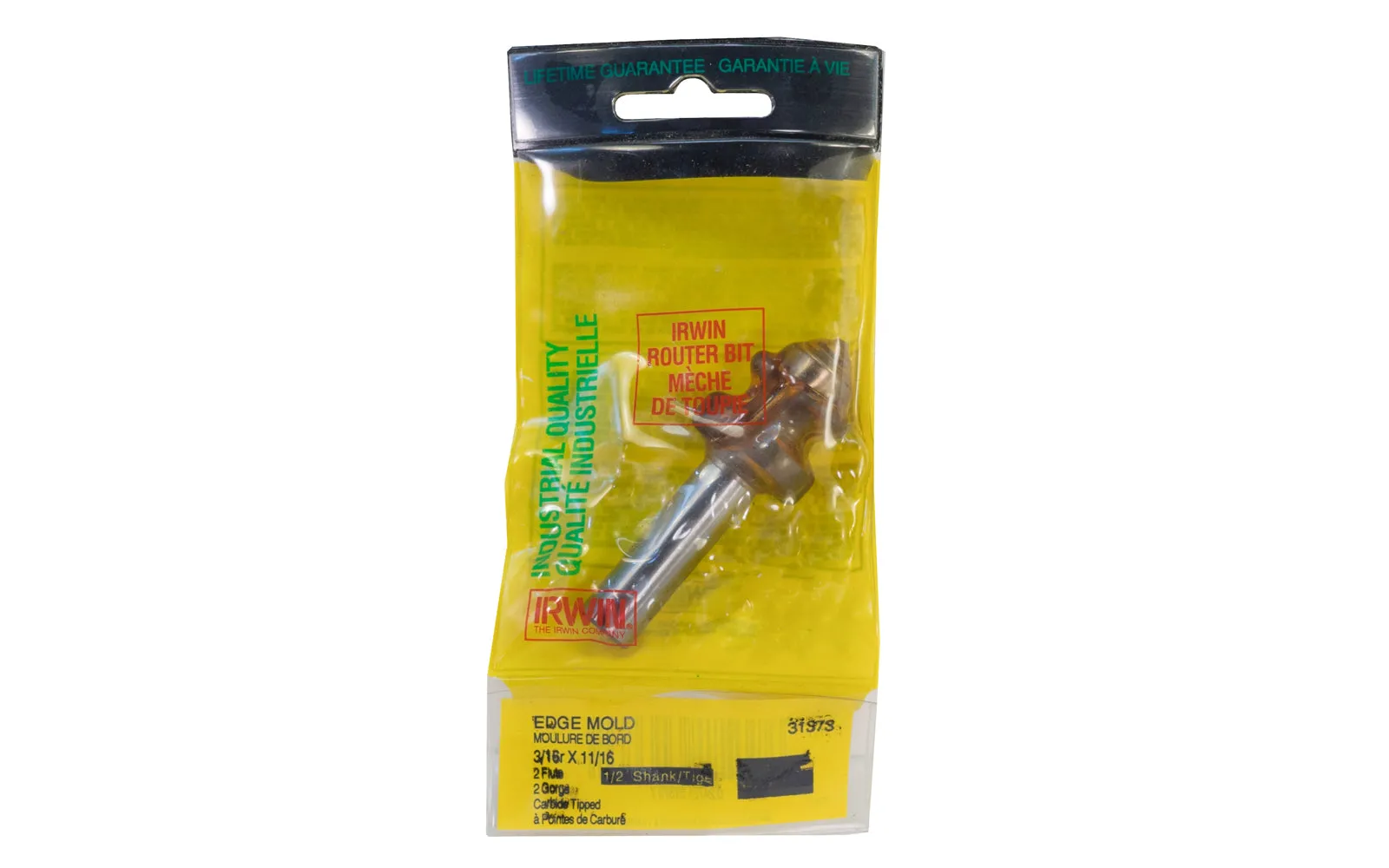 Irwin Carbide 3/16" x 11/16" Edge Mold Router Bit