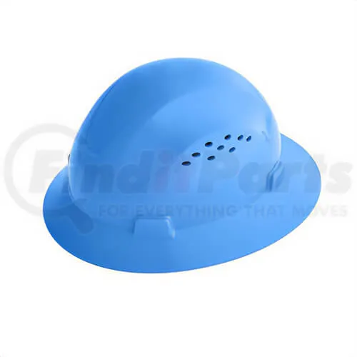 Jackson Safety* 20822 Full Brim Hard Hat, 4-Point Suspension Rapid Dial