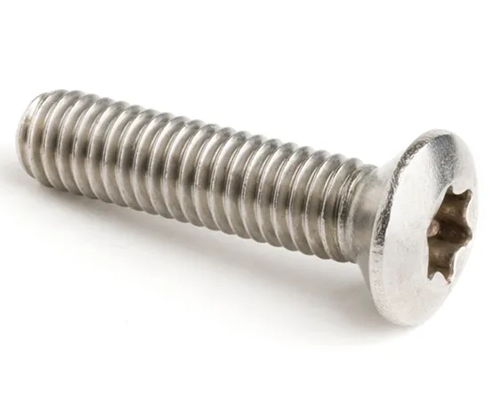 M2 X 3 TX6 RAISED COUNTERSUNK MACHINE SCREW DIN 966 A4 STAINLESS STEEL