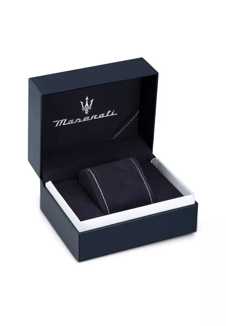 Maserati \\u30102 Years Warranty\\u3011Maserati Successo 44mm Sunray Green Dial Chronograph Men's Quartz Watch R8873621017 