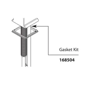 Moen 168504 Gasket for Single Handle Pull-Down Bar/Prep Faucet