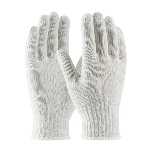 PIP® 35-CB110 Medium Weight Seamless Knit Cotton/Polyester Glove - White