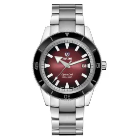 Rado Captain Cook Red Dial Men 42mm