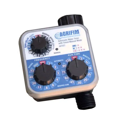 Raindrip R675CT 3-Dial Automatic Water Timer, 1 Zone, 120 min