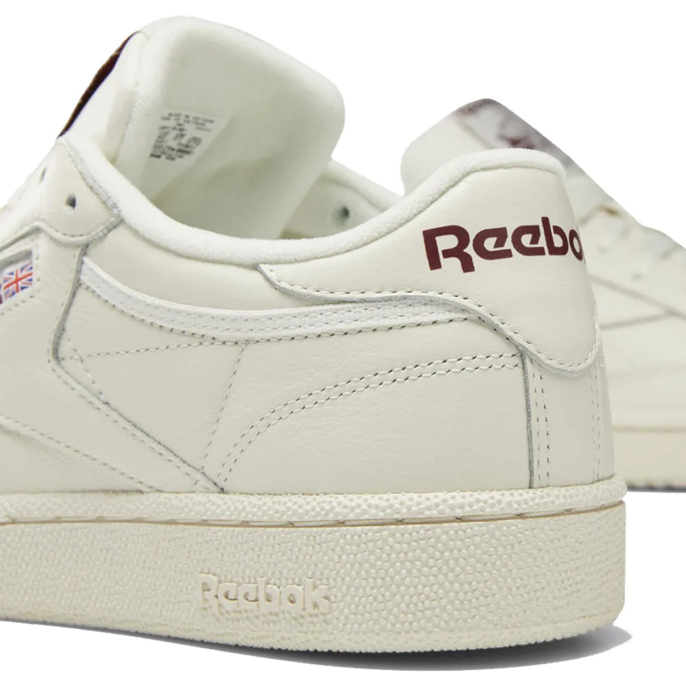 Reebok Club C 85 Chalk / Paperwhite / Maroon