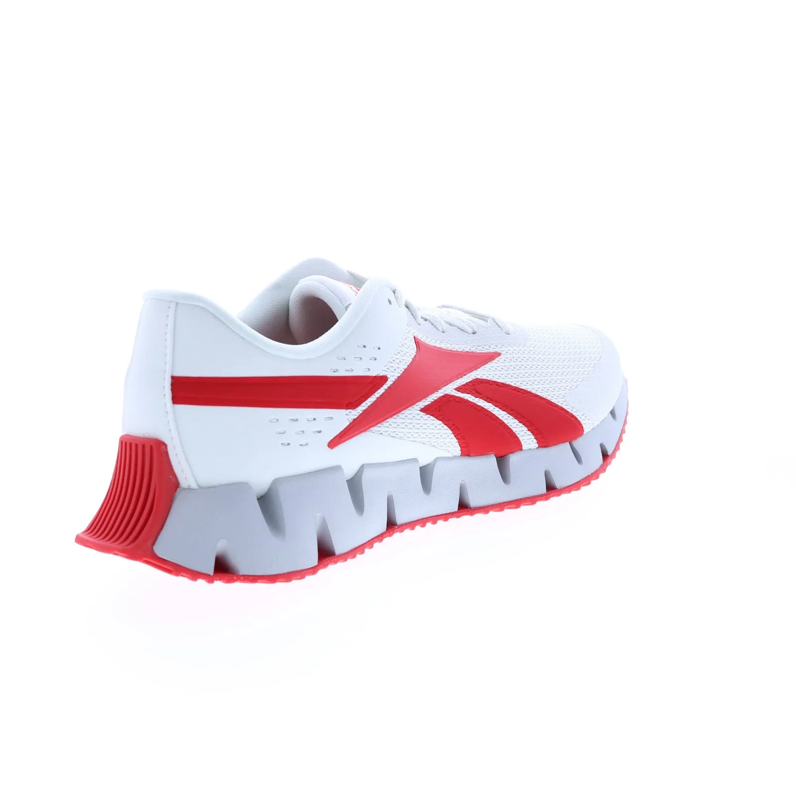 Reebok Zig Dynamica 2.0 HQ5889 Mens Gray Canvas Athletic Running Shoes