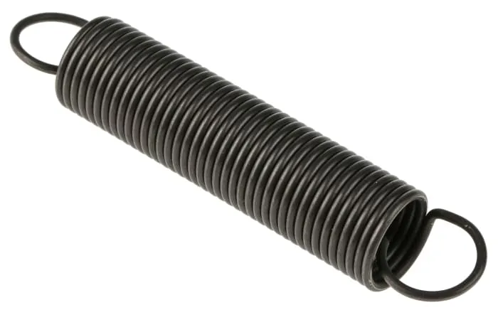 RS PRO Steel Extension Spring, 87.7mm x 17mm