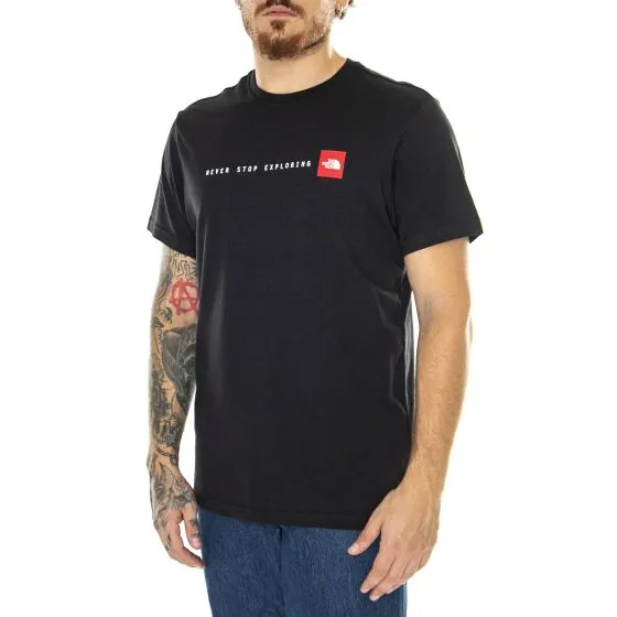 The North Face M SS Never Stop Exploring Tee Tnf Black