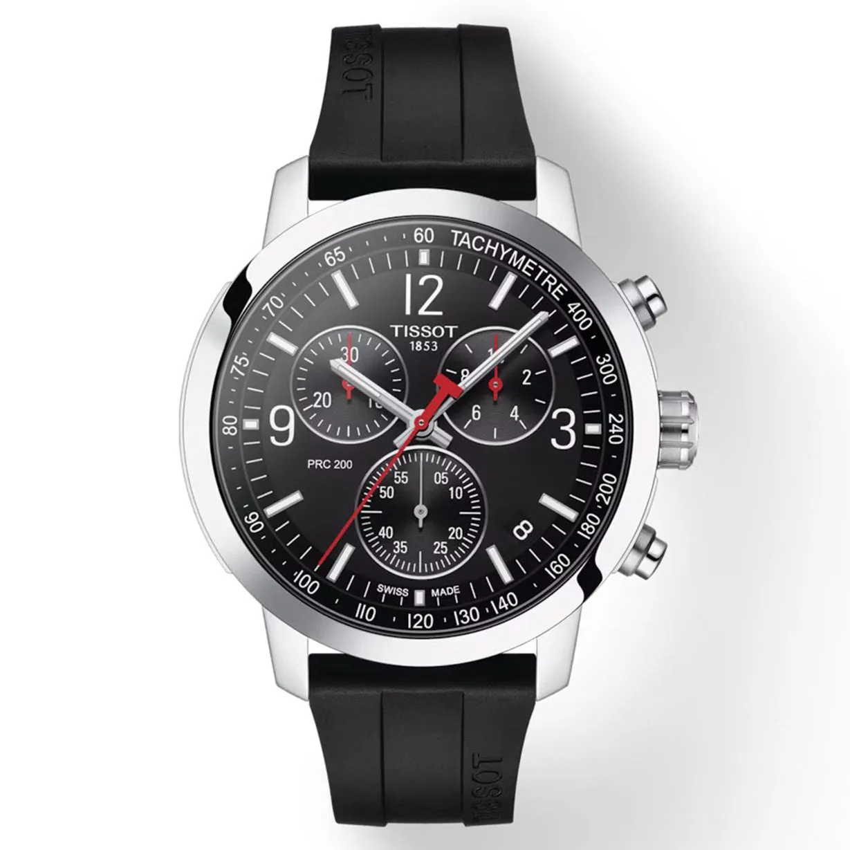 Tissot T-Sport Black Dial Men 43mm