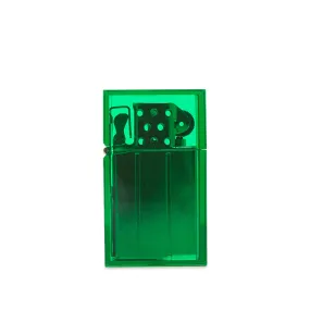 Tsubota Pearl Hard Edge Petrol LighterClear Green