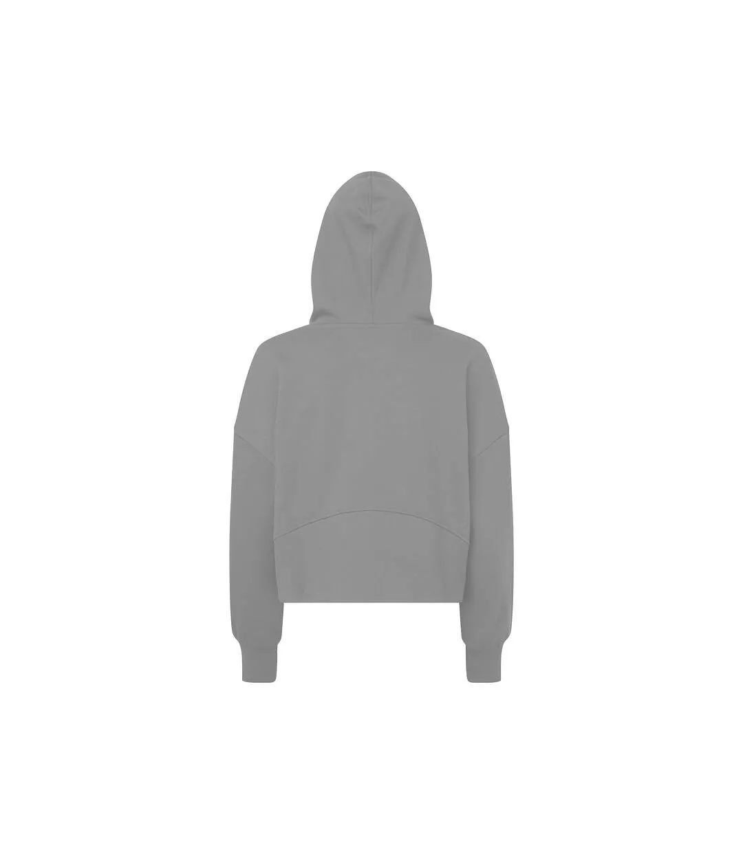 Womens/ladies half zip hoodie heather grey TriDri